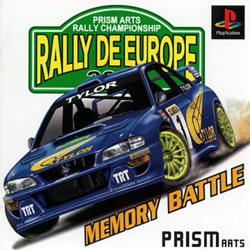 Rally de Europe (JP) box cover front